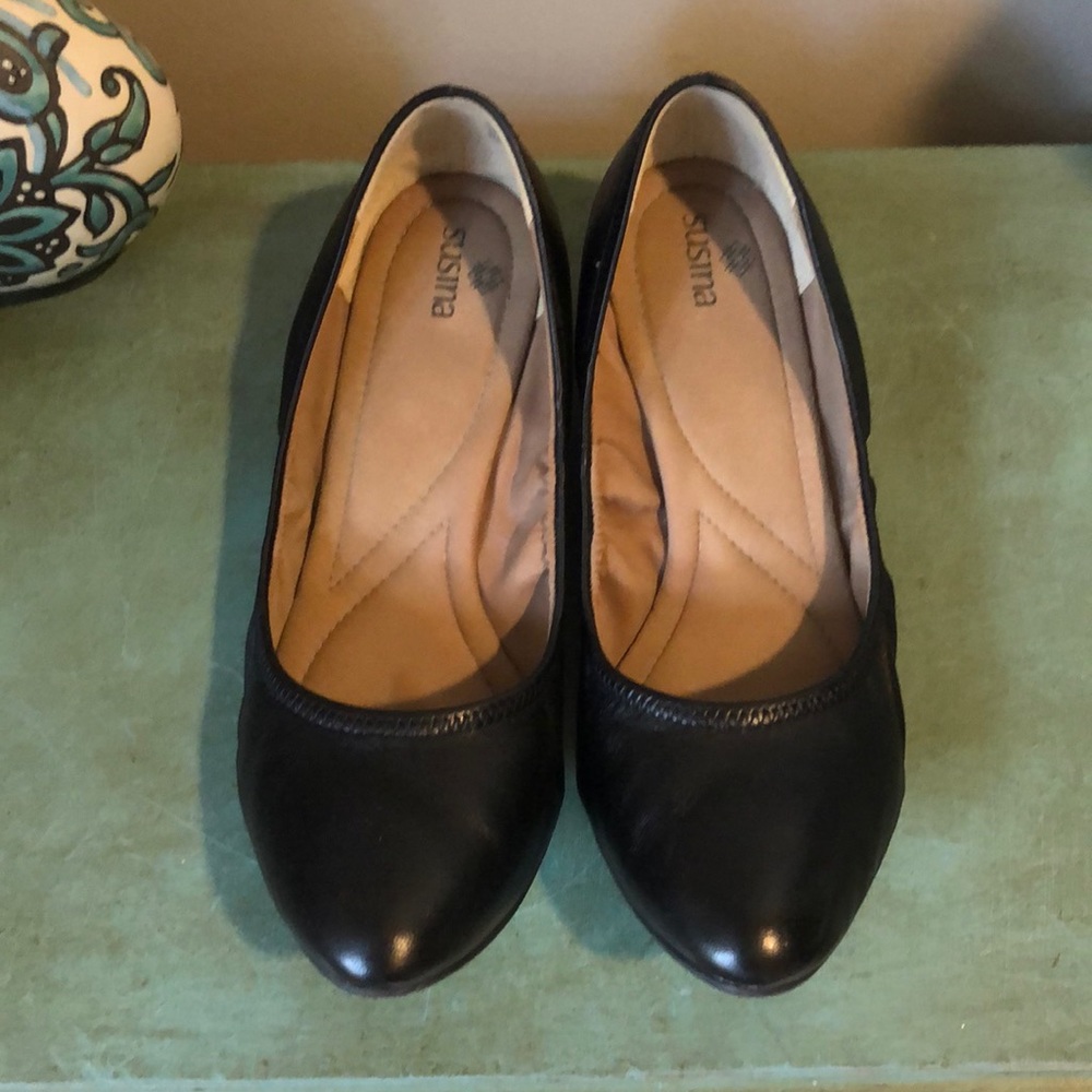Susina Low Wedges - Black